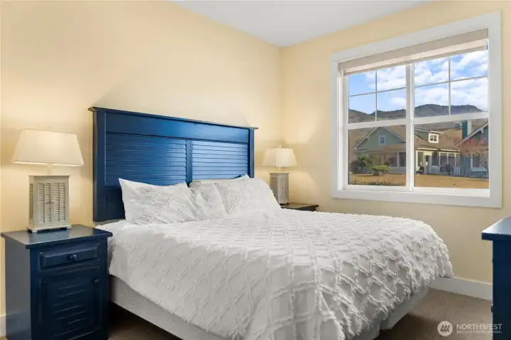 Spacious Primary Bedroom with ensuite bath.