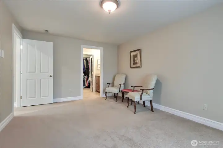 Large primary bedroom.