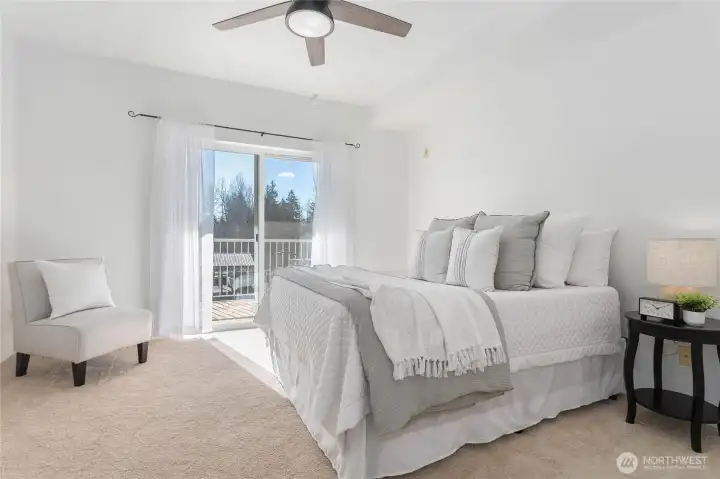 Welcome to your serene oasis...aka your bedroom. Complete with a generous walk-in closet, en-suite bathroom with an extra vanity for getting ready in the morning.