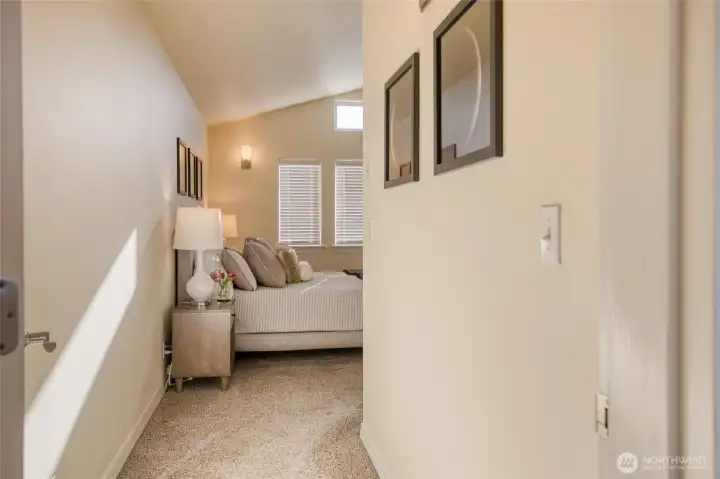 Entrance to the primary bedroom.