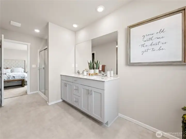 Primary Bathroom - Photos are for representational purposes only, colors, elevation and features may vary.