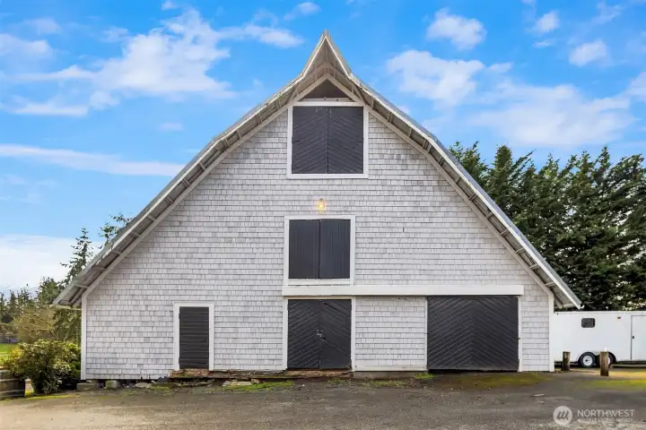 Exterior of Hay Barn