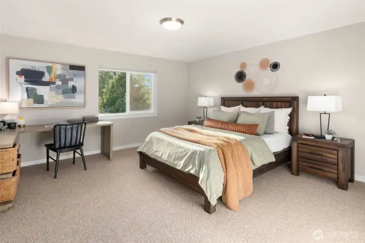 Bedroom #1 on upper level.