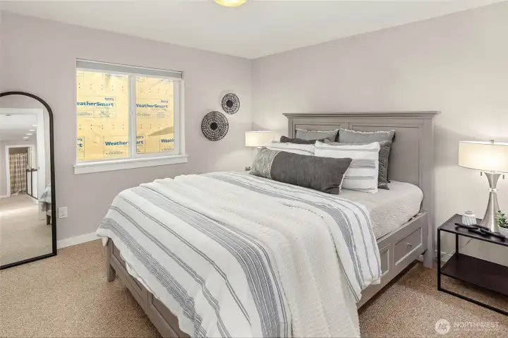 Bedroom #4 on upper level.