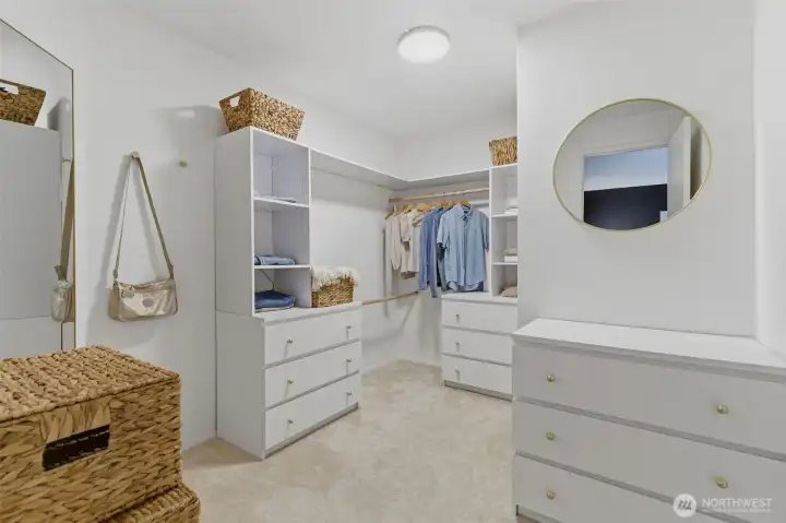 Primary Walk In Closet