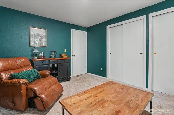 2nd bedroom off of the front of the house.