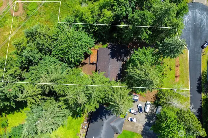Property outline.