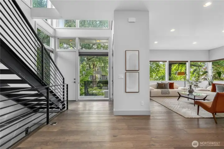 Entry and great room