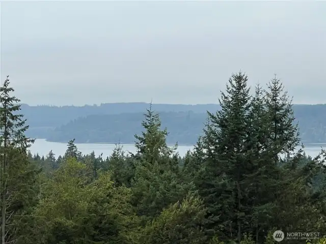 Imagine the westerly views of the Olympic peaks on a nice day. Sometimes you can even see a submarine.