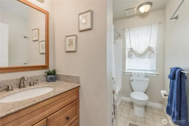 Full hall bathroom