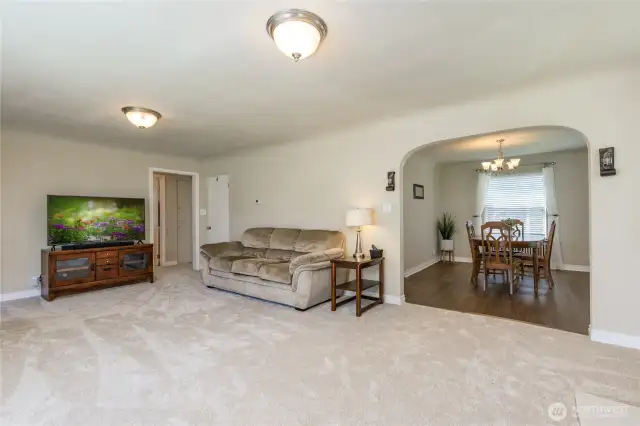 Living room - brand new carpets throughout the home!