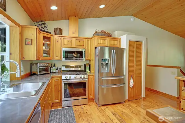 Stainless Steel appliances!