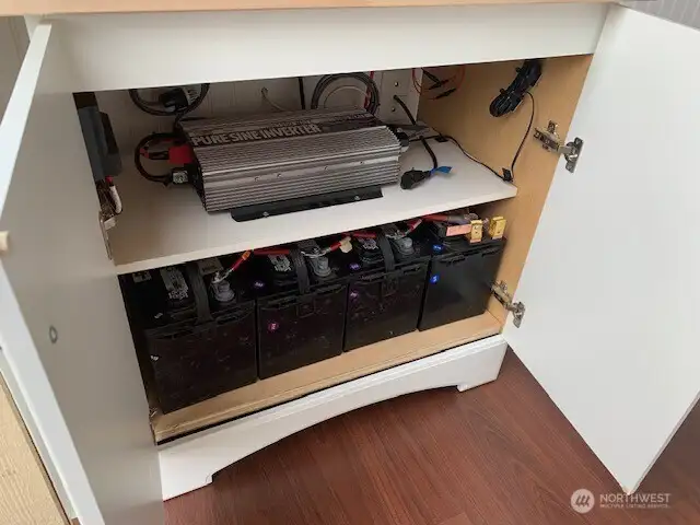 Inverter and batteries