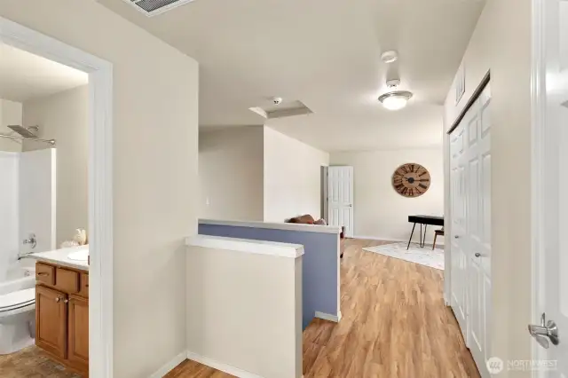Upstairs view
