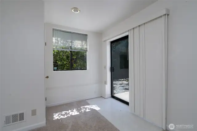 Backyard access from lower level