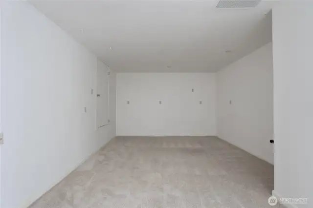 Lower level bonus room, office, or craft room