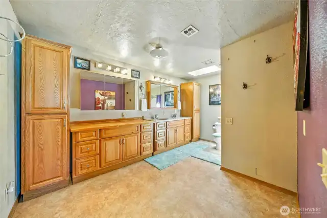 Primary Bath with Walk-In Shower.