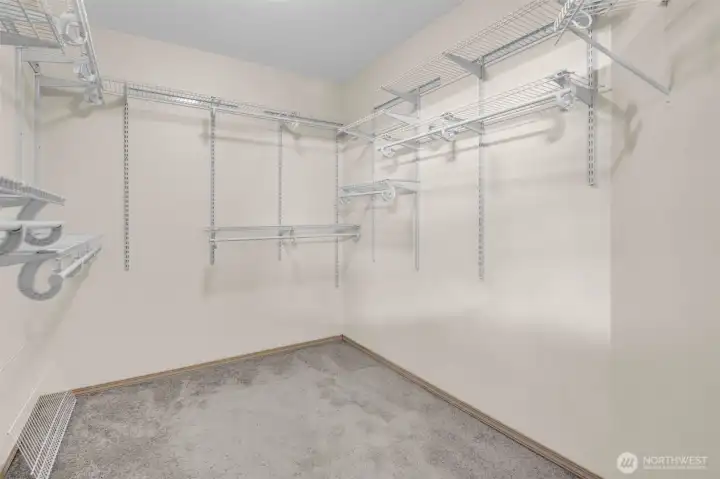 Primary Walk-In Closet