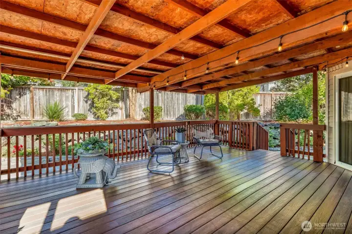 Covered Deck for Year-Round Use