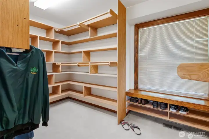 Large View of Primary Closet