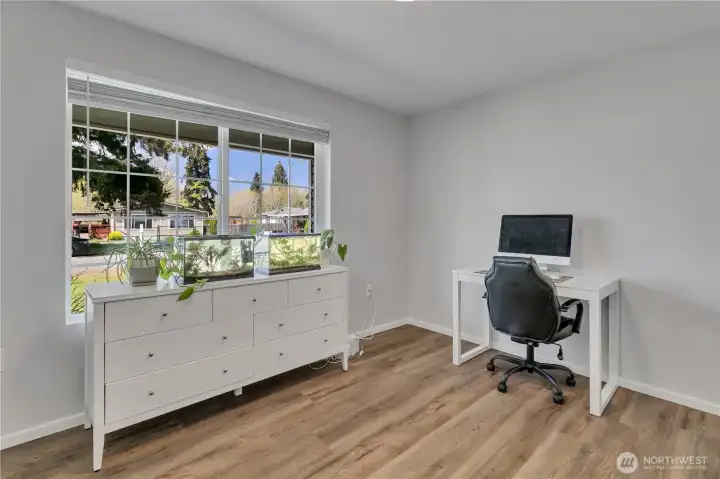 Extra bonus room to the left of the stairs
