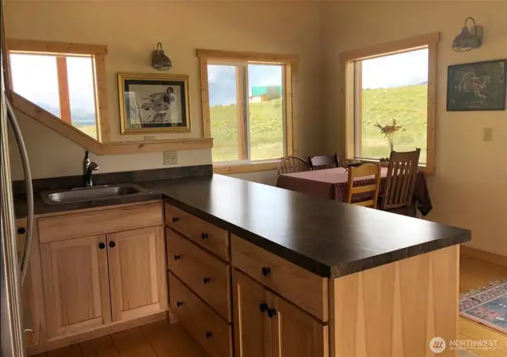 Kitchen with a view!
