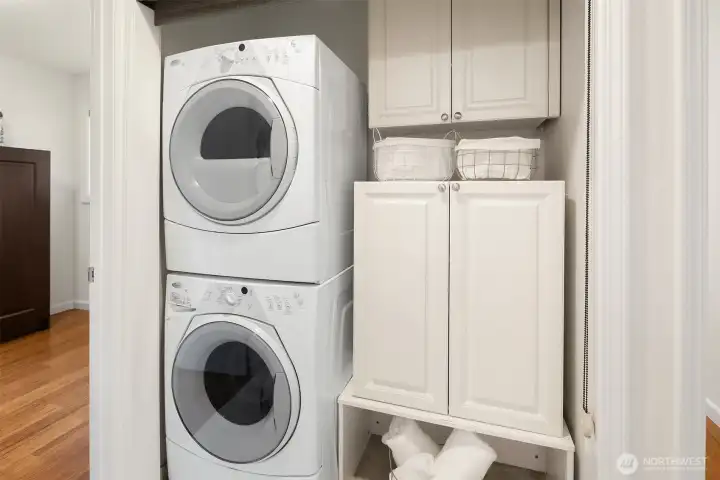 Utility area located on the main floor.