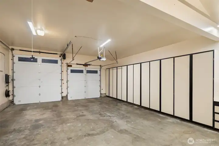 interior of garage