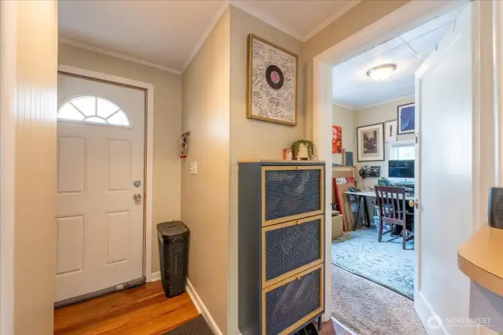 Unit #1 Door to Back Area. Unit #1 Door to Back Area.