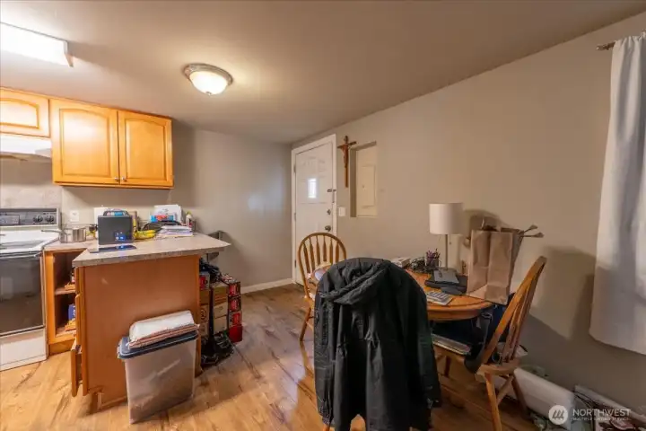 Unit #2 Eating Area Unit #2 Eating Area