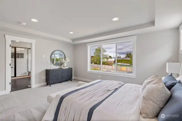 Photos are of model home and are for illustration purposes only to reflect typical finishes.  May depict seller enhancements.  Colors and options may vary.