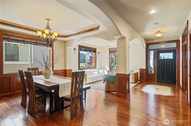 Open Dining and Living Room
