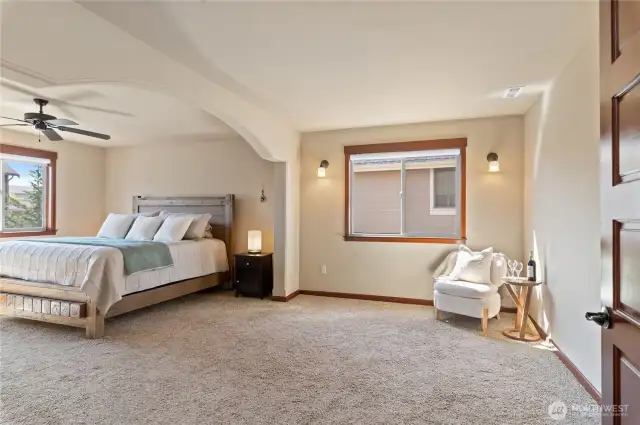 Primary Suite with Adjoining Sitting Area