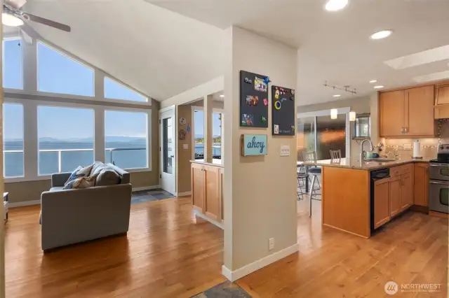 Great-Room, Open Design~