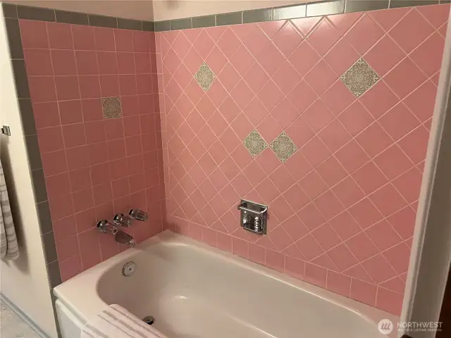 2nd Bath - Original tile in mint condition!