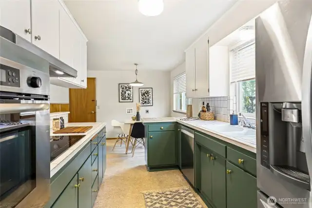 Kitchen with New Applicances