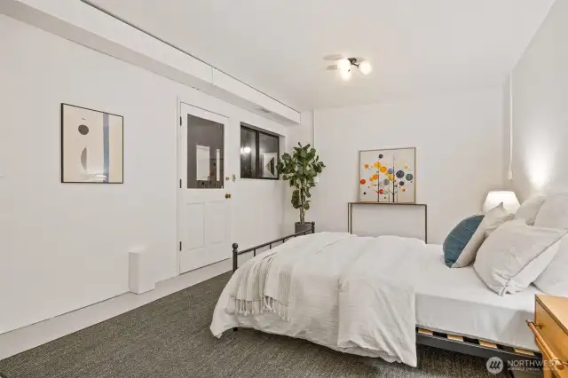 Basement, ADU bed