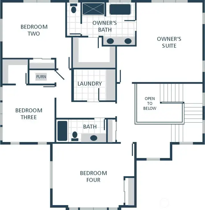 Image is a rendering. Photographs are for illustrative purposes only. Features, finishes, interior/exterior colors, landscaping and floorplan shown may vary from actual homes built.