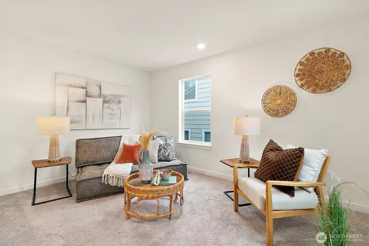 loft space ideal for play area, office space or media