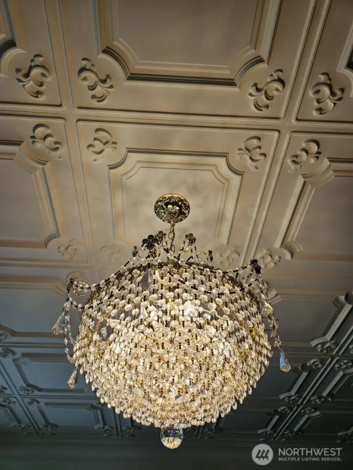Schonbeck Chandelier in Living room