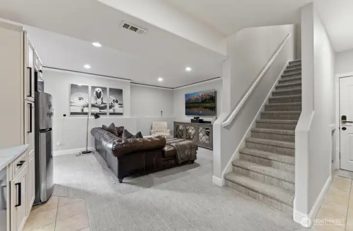 Basement stairs
