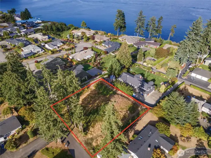 Two rows back from the front row!