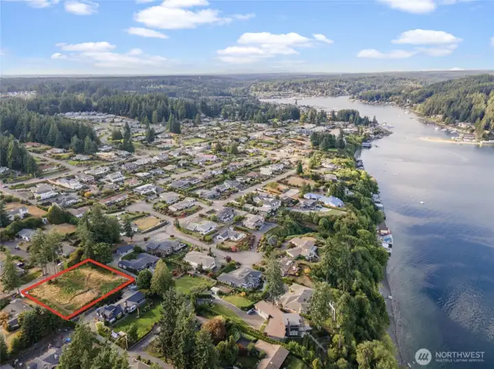 Don't miss this rare opportunity to build your home in town.