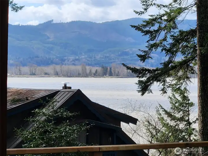 So close to the River you can feel it!