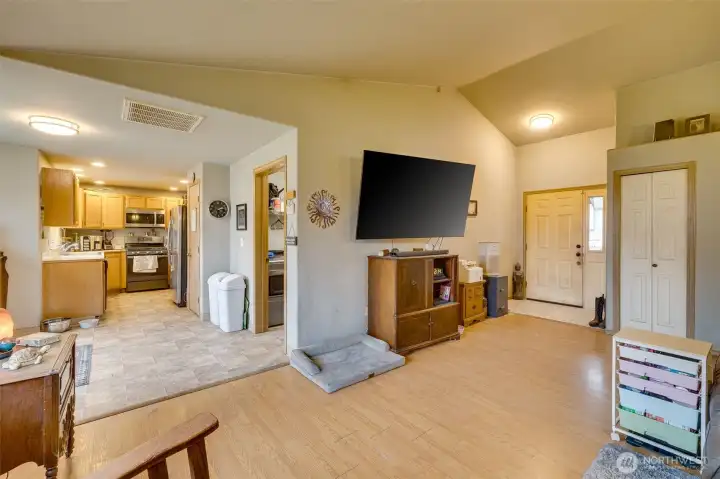 Living Room to Kitchen