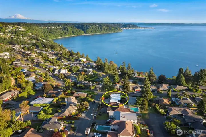 Sweeping Puget Sound Views