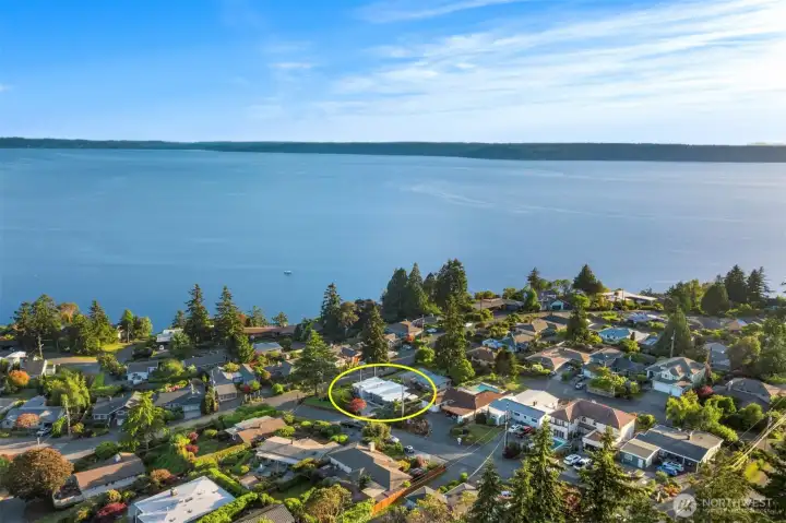 Sweeping Puget Sound Views