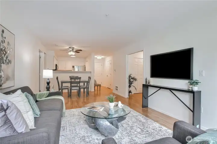 Open concept living!