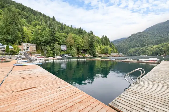 Swim area for owners and guest