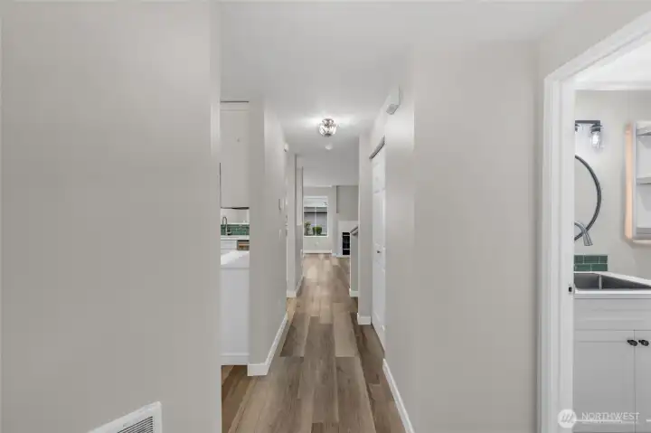 Welcoming entry leading into a thoughtfully designed interior.